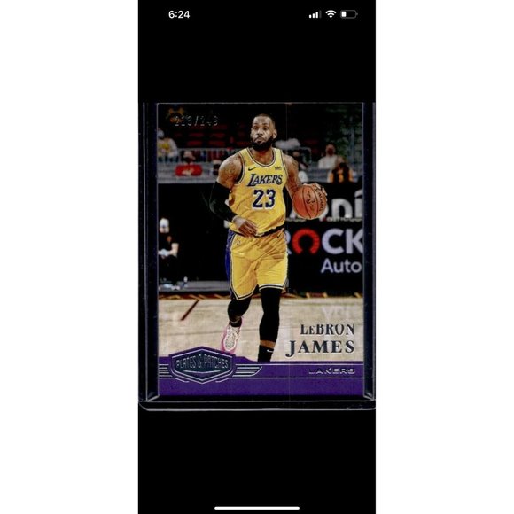 2020-21 Chronicles Plates & Patches LeBron James #223/249 Lakers